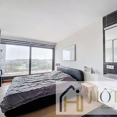 Charme, Balcon Vue Mer, Confort Апартаменты Zuydcoote